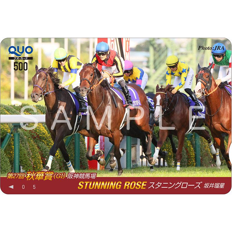 秋華賞 スタニングローズ B1ポスター 秋華賞 スタニングローズ B1ポスター 秋華賞 2024｜YuMi