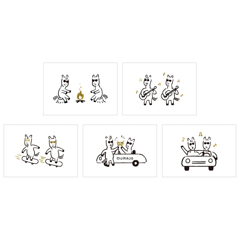 UMAJO�����ޤΥ��ƥå�����5�祻�åȡ�