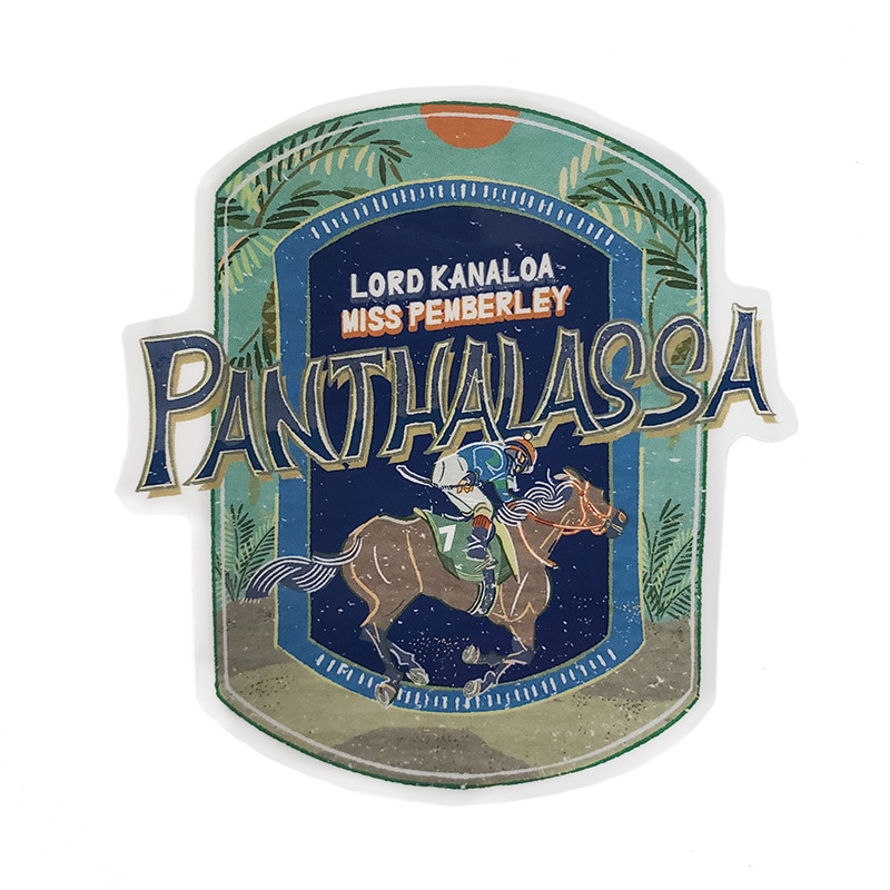 競走馬イラストステッカー【パンサラッサ】 | カテゴリー一覧,雑貨