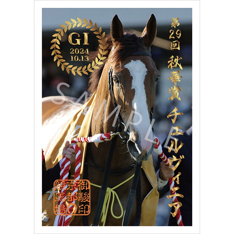 アーモンドアイ　図書カード アーモンドアイ図書カード