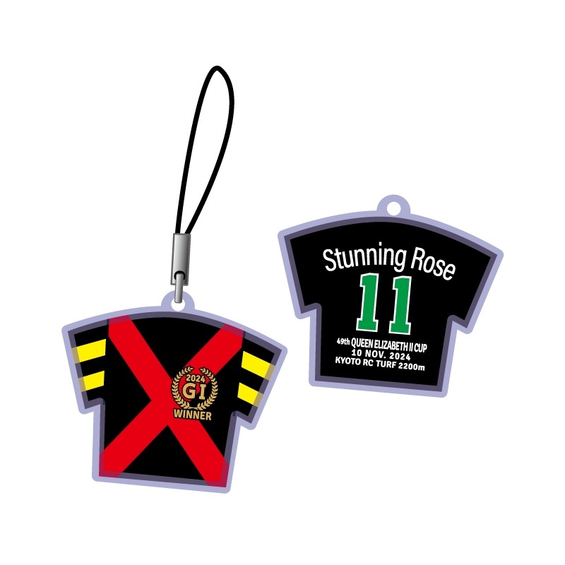 競馬 JRA G1 勝負服ストラップ 550-650円 2024GIウイナー勝負服ストラップ【エリザベス女王杯