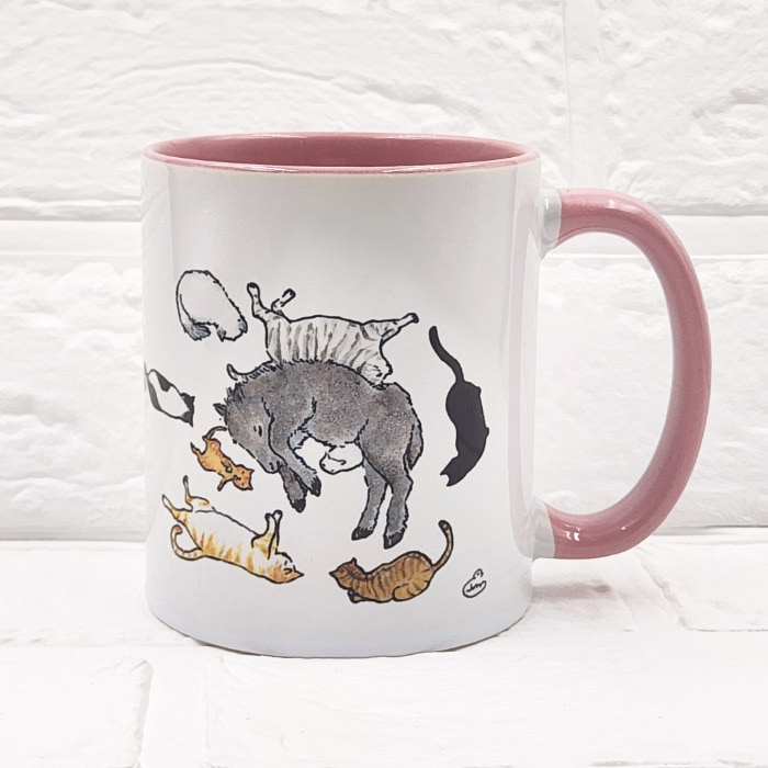 チアブーコ マグカップ 【ピンク/とねっことねこ】 | カテゴリー一覧