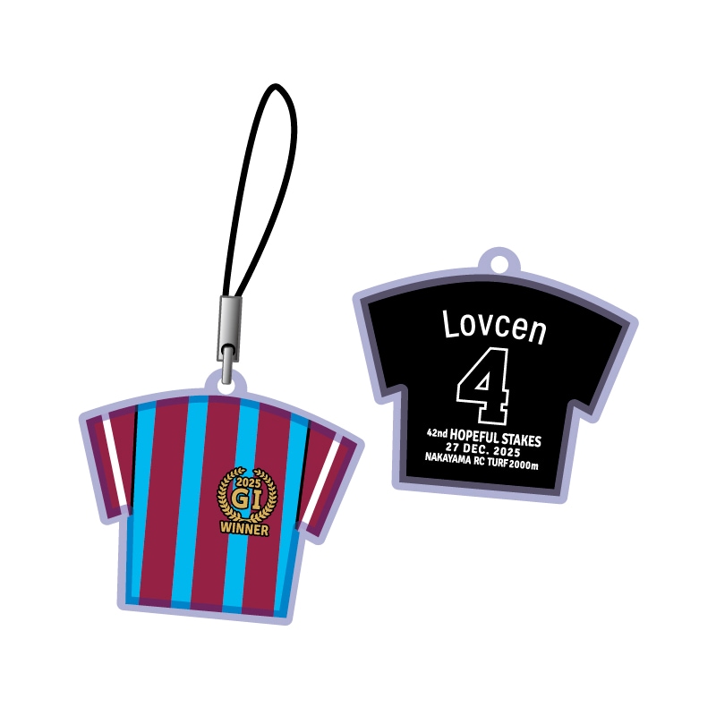 2025GIウイナー勝負服ストラップ【ホープフルS／ロブチェン