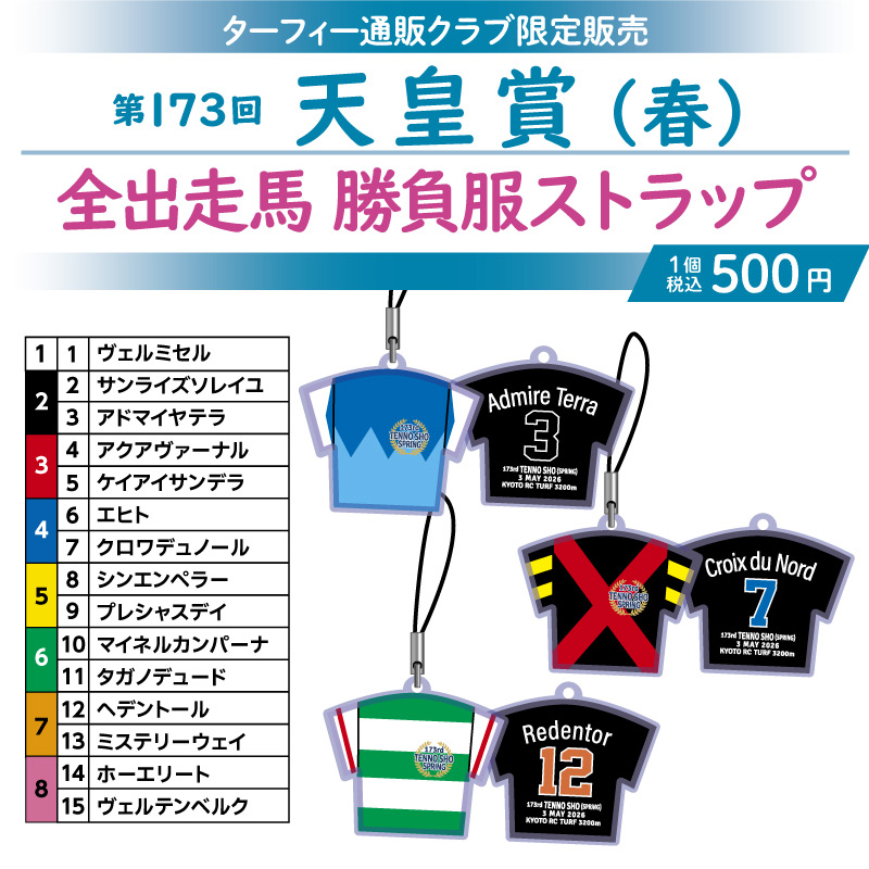 JRA G1 勝負服ストラップ 勝負服ストラップ(2022年前期GIウイナー)新発売！】 '22前期GI
