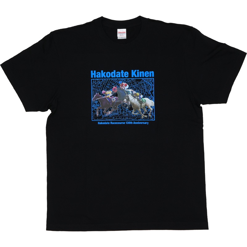 函館競馬場130周年記念フォトTシャツ【ブラック】 | カテゴリー一覧 