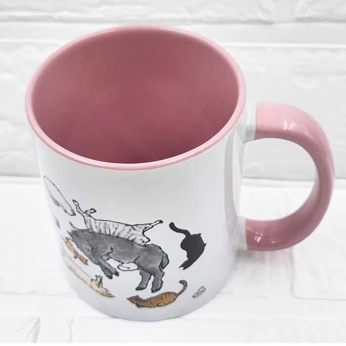 チアブーコ マグカップ 【ピンク/とねっことねこ】 | カテゴリー一覧