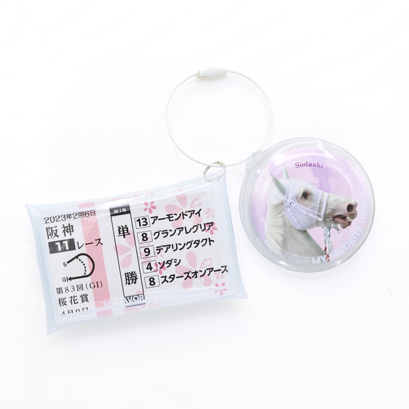 PVC馬券＆缶バッジケース【青】 | カテゴリー一覧,雑貨・カプセル