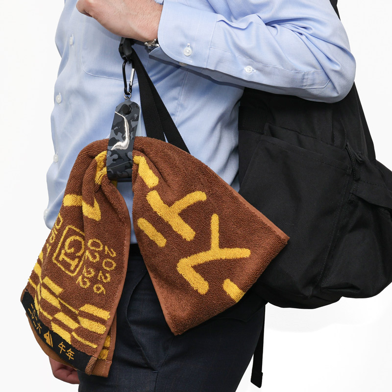 マフラータオルホルダー【迷彩ブラック】 | カテゴリー一覧,ストラップ