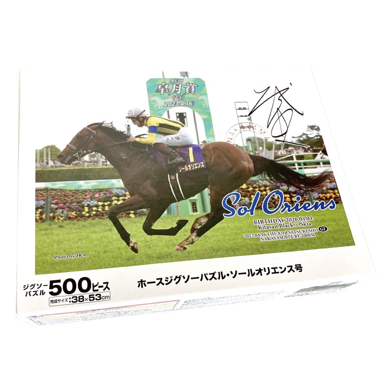 ホースジグソーパズル【ソールオリエンス（'23皐月賞）】 | カテゴリー