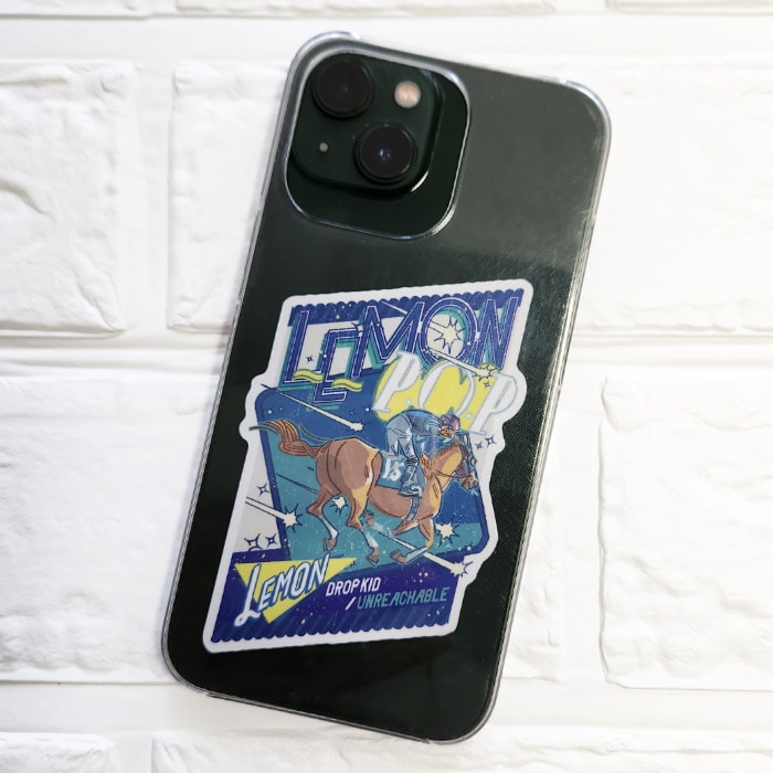 競走馬イラストステッカー【レモンポップ】 | カテゴリー一覧,雑貨