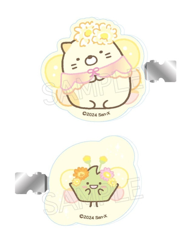 ＊すみっコぐらし　ヘアクリップ　ねこ