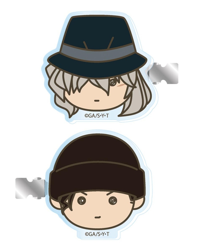 名探偵コナン 前髪クリップ　-フェイス-　ジン＆赤井秀一【再販】