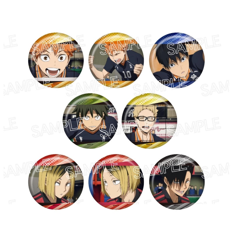 激安正規品 ハイキュー!! 百面相缶バッジ vol.6 BOX（8個入） | ハイキュー ピンズ・ピンバッジ・缶バッジ