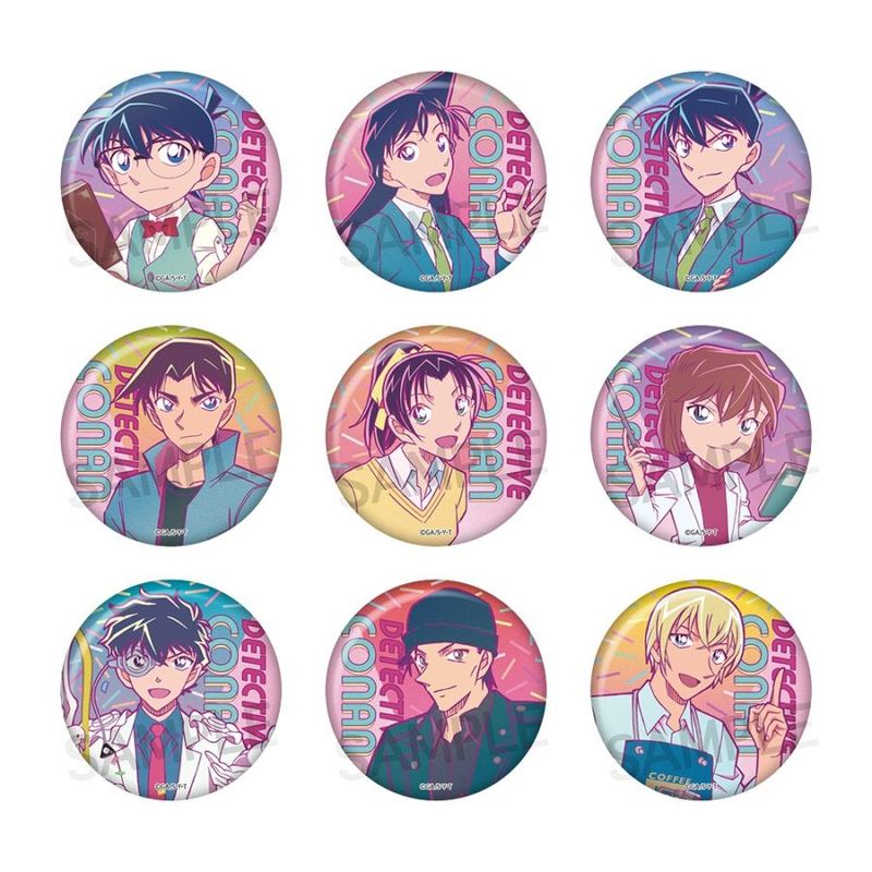 名探偵コナン スタイルアップシリーズVol.3 缶バッジ BOX（9個入