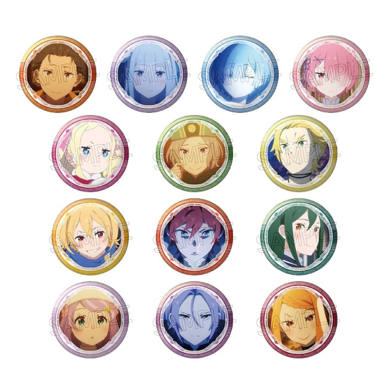 Re:ゼロから始める異世界生活 百面相缶バッジ BOX(13個入)
