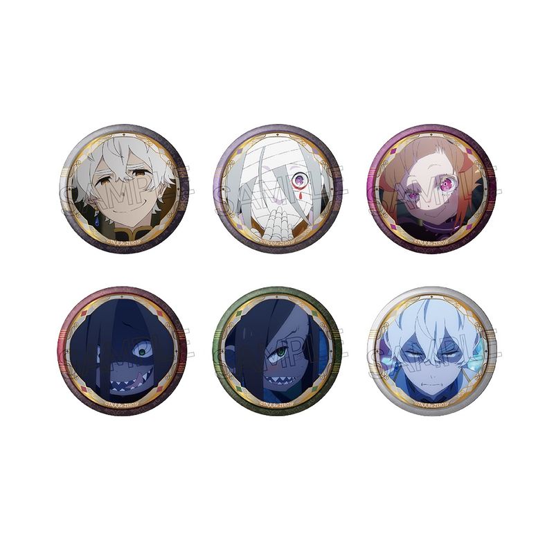 Re:ゼロから始める異世界生活 百面相缶バッジ-魔女教ver.- BOX(6個入)