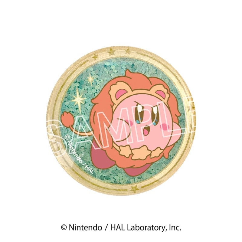 星のカービィ KIRBY ホロスコープ・コレクション キラキラガラスマグネット　E しし座