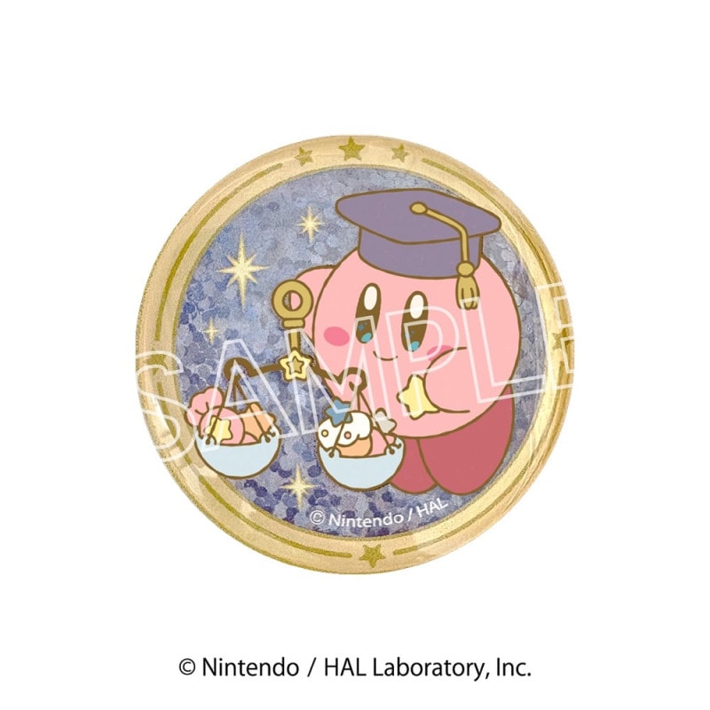 星のカービィ KIRBY ホロスコープ・コレクション キラキラガラスマグネット　G てんびん座