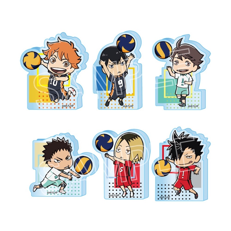 ハイキューキャラクター ハイキュー!!」烏野、梟谷、稲荷崎メンバーを小さくデフォルメ