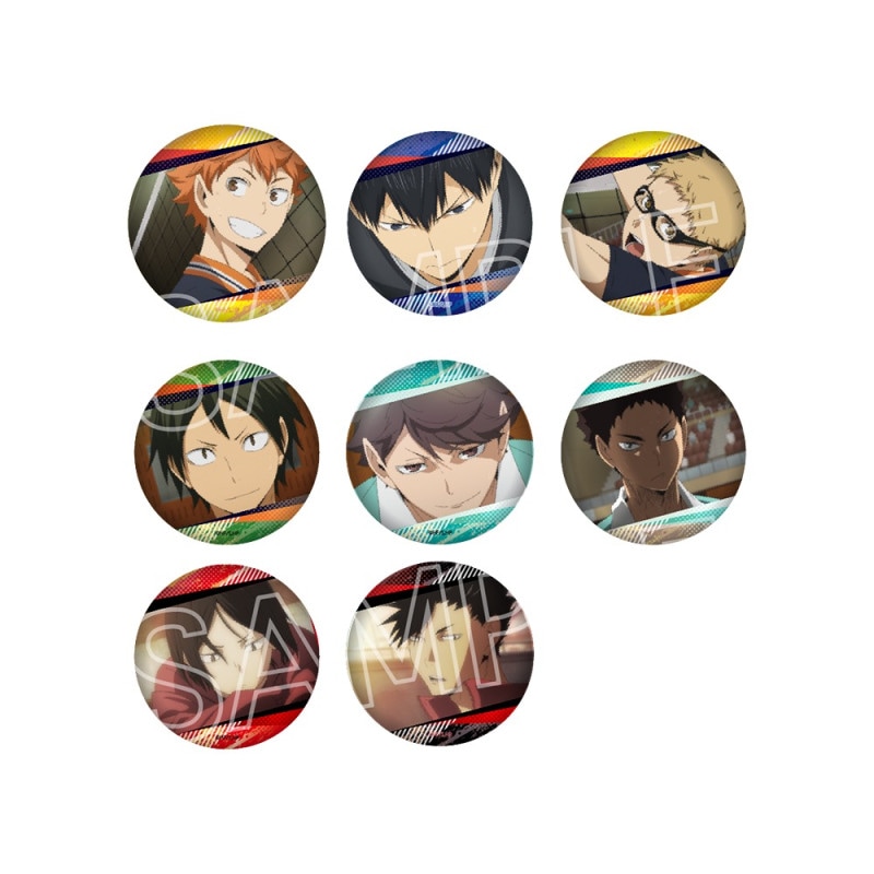 ハイキュー!! 百面相缶バッジvol.7 BOX（8個入） | ハイキュー
