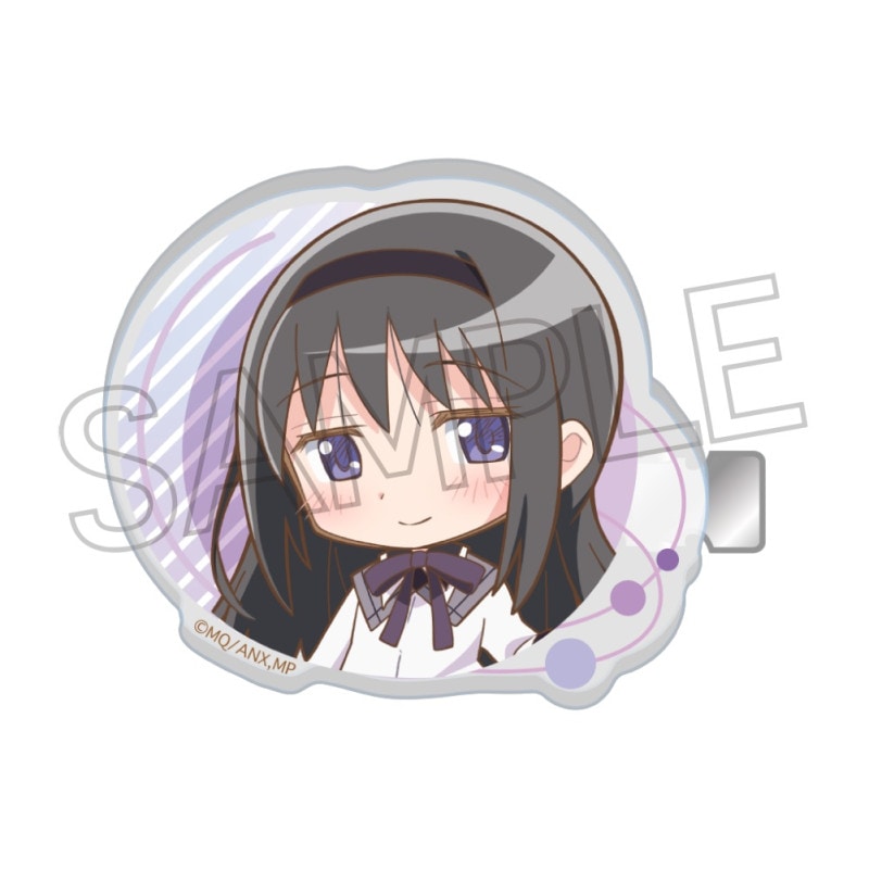 魔法少女まどか☆マギカ デフォルメ　前髪クリップ　暁美 ほむら