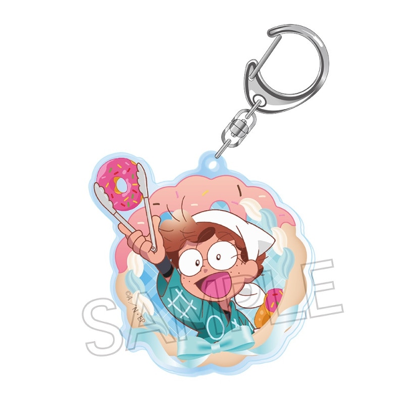 忍たま乱太郎 アクリルキーホルダー -スイーツ作りの段- 猪名寺乱太郎