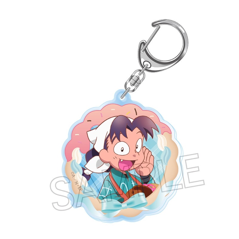 忍たま乱太郎 アクリルキーホルダー -スイーツ作りの段- 摂津のきり丸