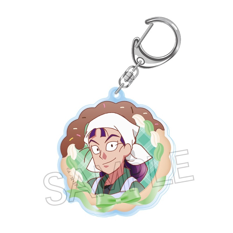 忍たま乱太郎 アクリルキーホルダー -スイーツ作りの段- 立花仙蔵