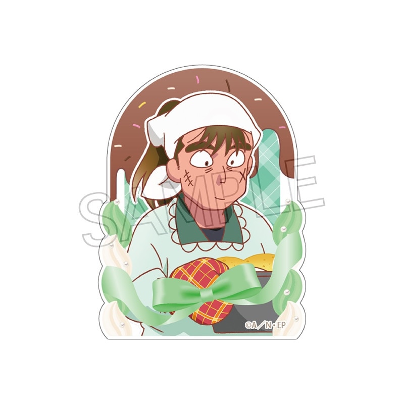 忍たま乱太郎 ステッカー -スイーツ作りの段- 中在家長次