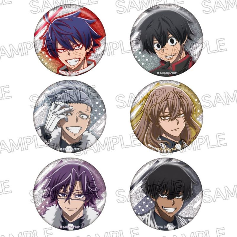 桃源暗鬼　缶バッチ 桃源暗鬼 シャインシリーズ グリッター缶バッジ Vol.2 BOX（6個入