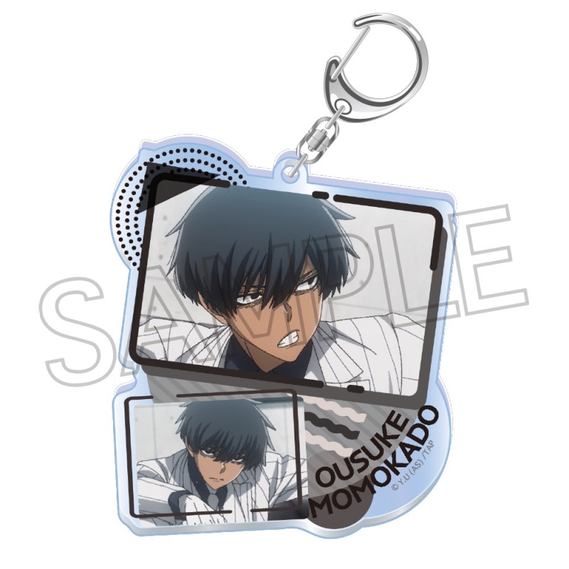 桃源暗鬼　コラージュアクリルキーホルダーVol.2　桃角桜介