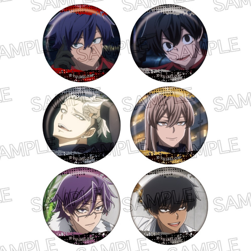 桃源暗鬼　百面相缶バッジ Vol.2　BOX（6個入）