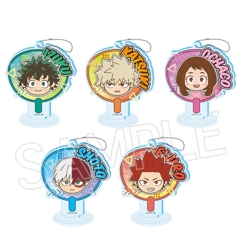 僕のヒーローアカデミア　うちわキーチェーン BOX （5個入）