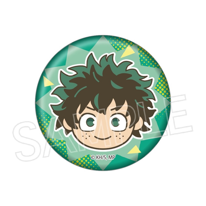 僕のヒーローアカデミア　デフォルメ缶バッジ 緑谷 出久