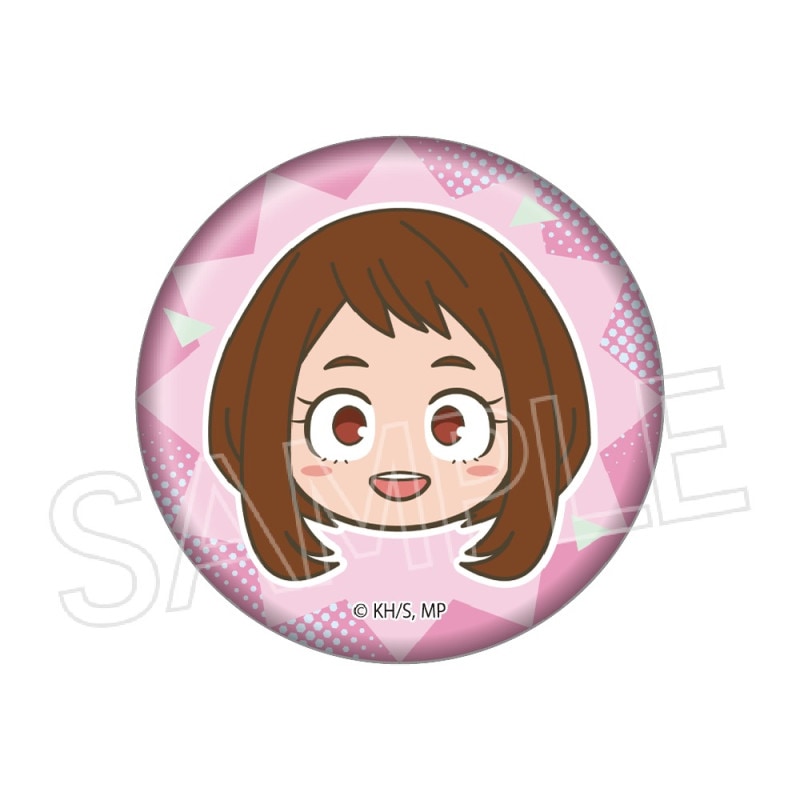 僕のヒーローアカデミア　デフォルメ缶バッジ 麗日 お茶子