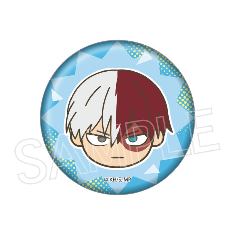 僕のヒーローアカデミア　デフォルメ缶バッジ 轟 焦凍