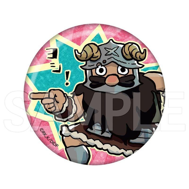 ダンジョン飯 ヨシ!キラキラ缶バッジ センシ