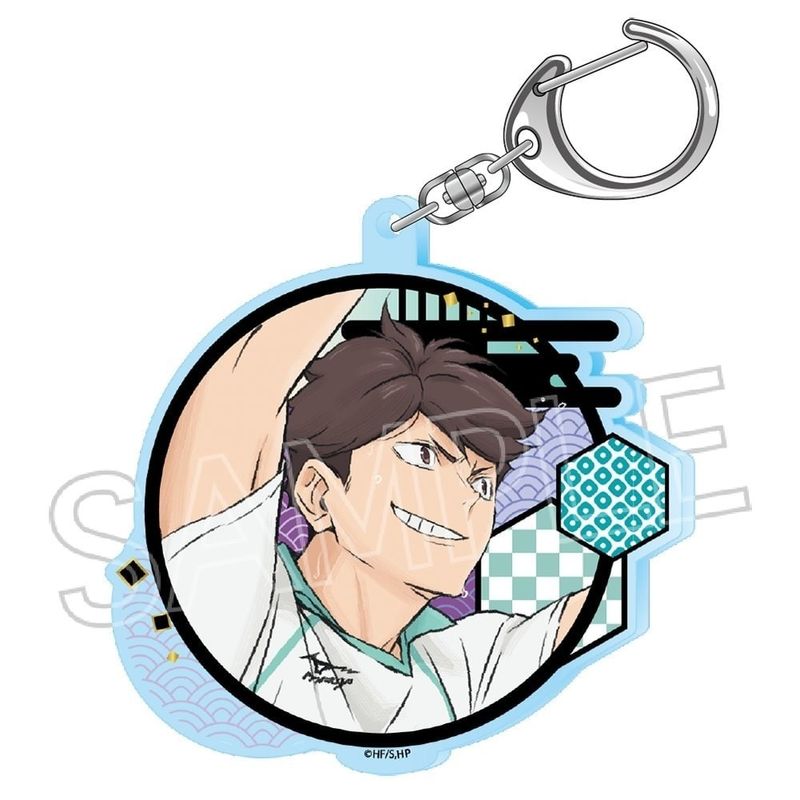 ハイキュー!! 切り絵シリーズvol.6 アクリルキーホルダー 及川 徹