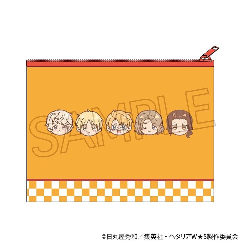 ヘタリアWorld★Stars　フラットポーチ　B
