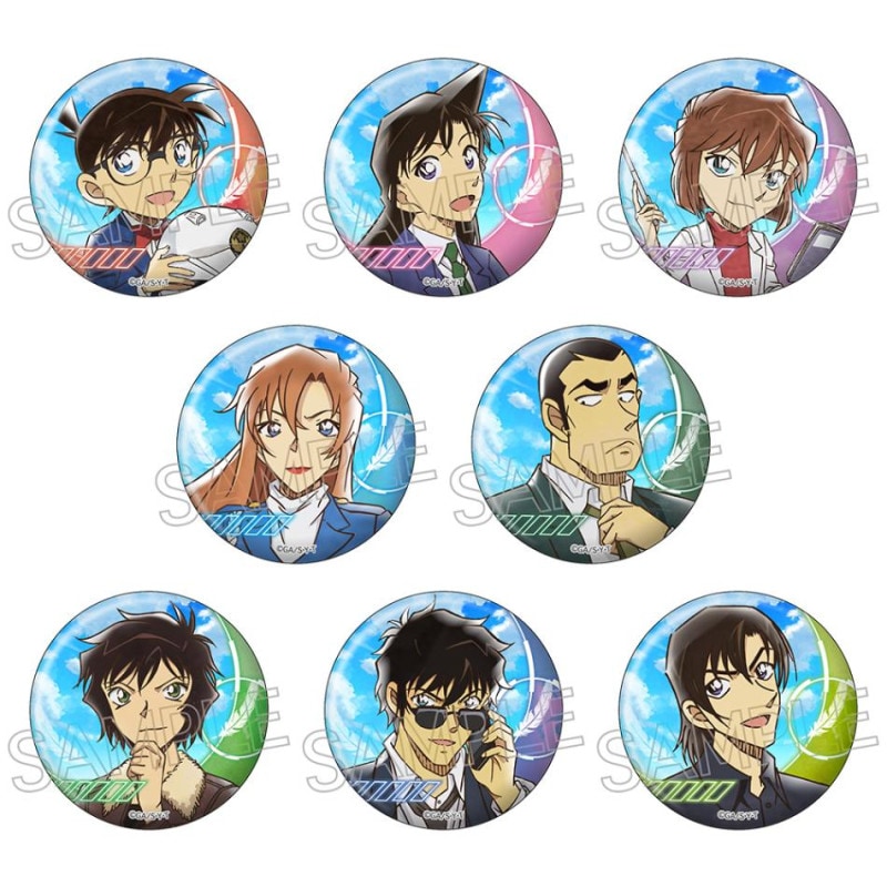 名探偵コナン ヴィンテージシリーズVol.9 缶バッジ BOX（8個入） | 名