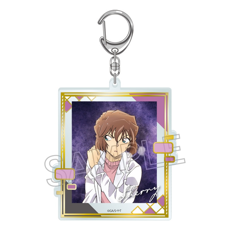 名探偵コナン　箔押しアクリルキーホルダー シェリー