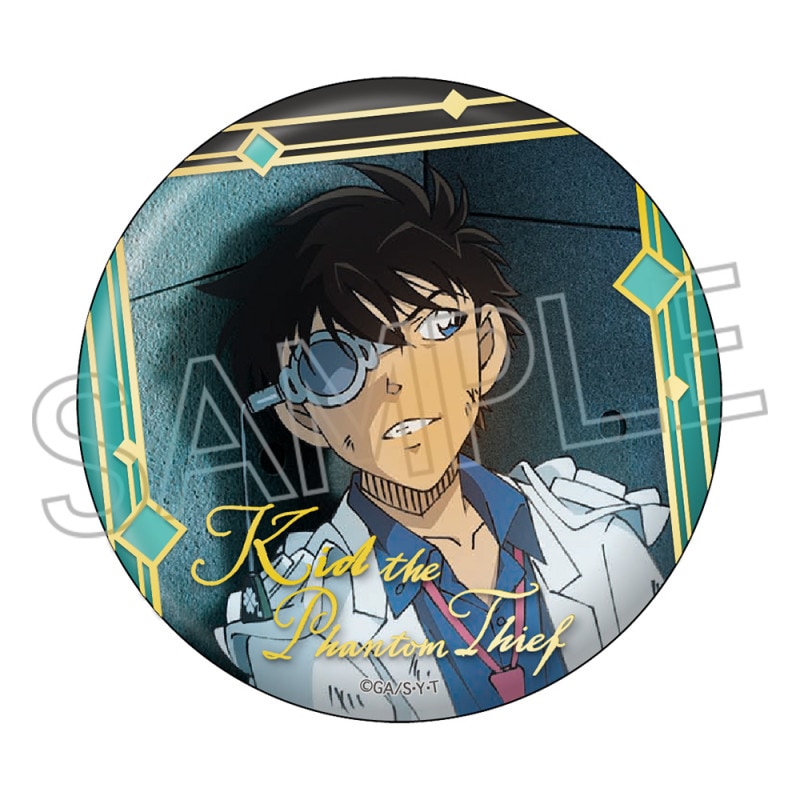 名探偵コナン メタリック缶バッジ 怪盗キッド | 名探偵コナン