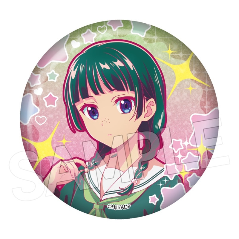 薬屋のひとりごと ビビッドライン キラキラ缶バッジ 猫猫