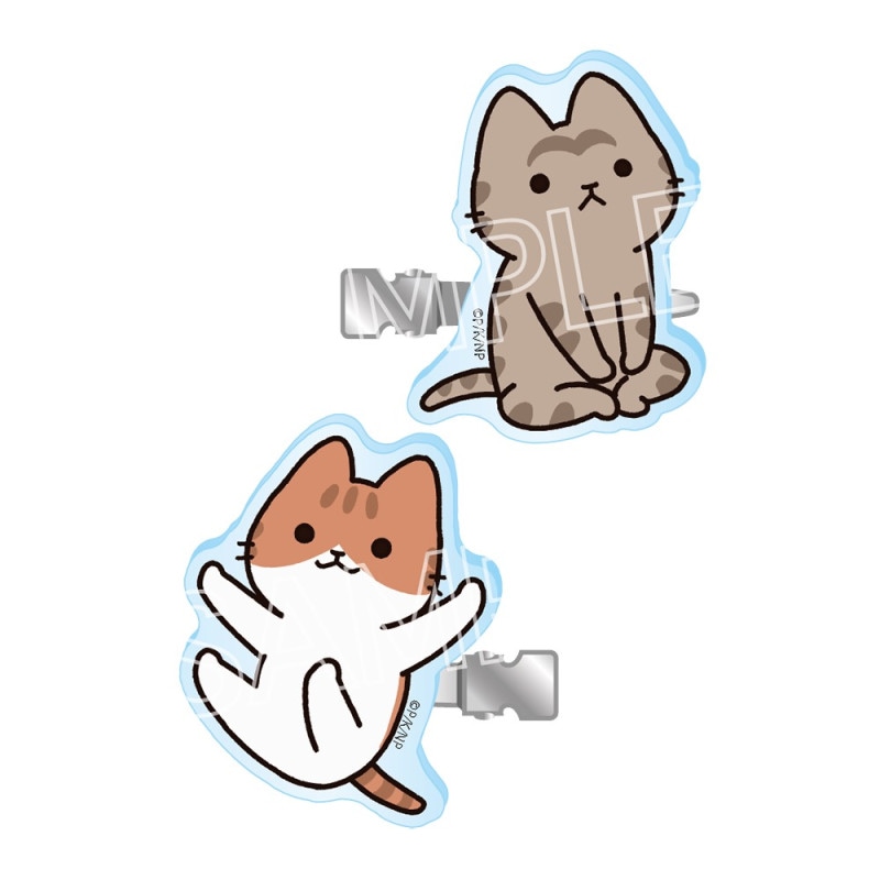 うごく！ねこむかしばなし　前髪クリップ　Bセット