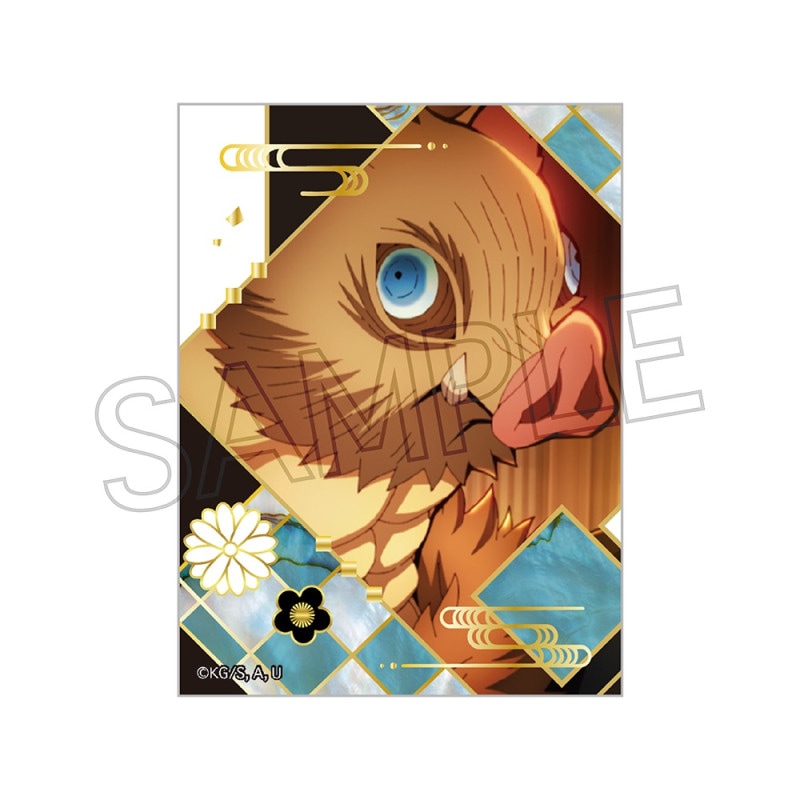 鬼滅の刃 螺鈿風シリーズ ステッカー Vol.5 嘴平伊之助 | 鬼滅の刃
