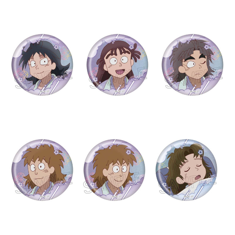 忍たま乱太郎　百面相缶バッジ-寝巻き姿の段Vol.3- BOX （6個入）