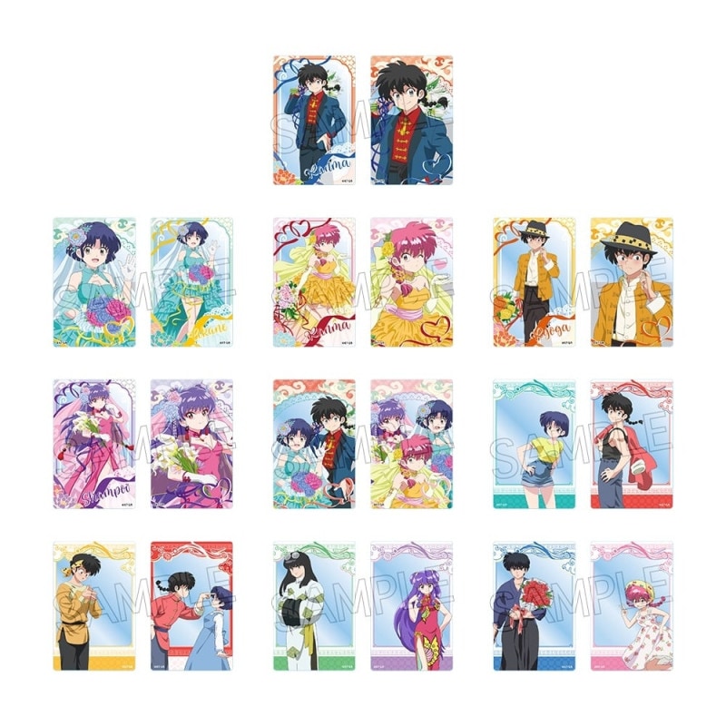 【貴重】らんま1/2カードセット らんま1/2 フラワーブーケ クリアカード BOX（10枚入） | らんま1/2