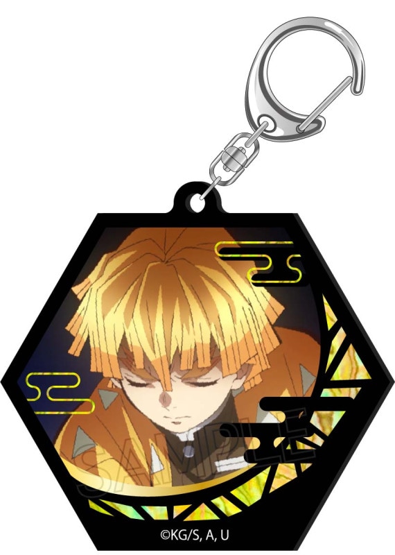 鬼滅の刃 螺鈿風シリーズ アクリルキーホルダー 我妻善逸 | 鬼滅の刃