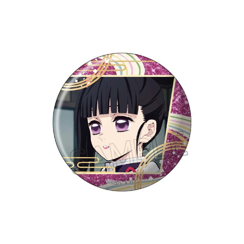 鬼滅の刃 グリッター缶バッジVol.4 栗花落カナヲ | 鬼滅の刃 