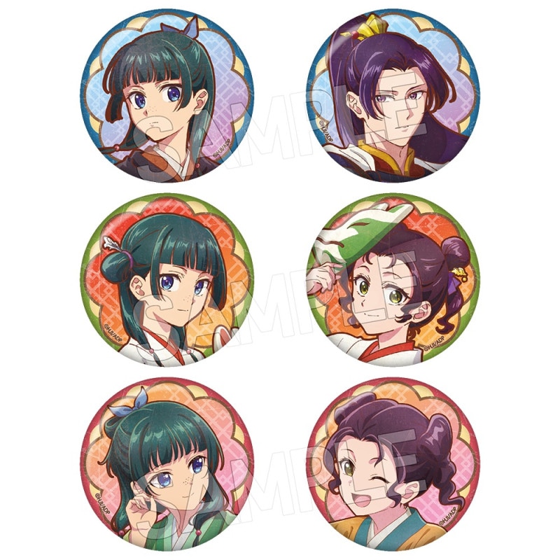 薬屋のひとりごと　ヴィンテージシリーズVol.3 缶バッジ　BOX（6個入）
